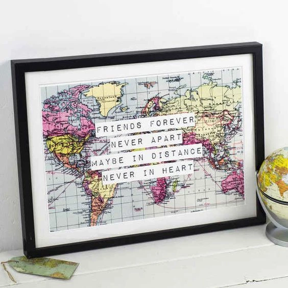 This Perfect Print For Long-distance BFFs.
