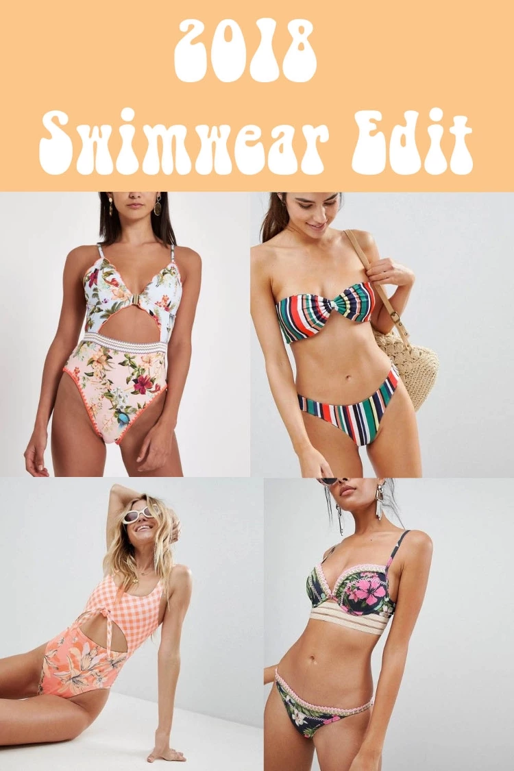 Cute, Fashionable and Affordable Bikinis + Swimming Costumes (2018)