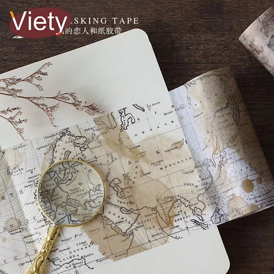 Cheap Tape Diy Decoration, Buy Quality Map Washi Tape Directly From China Washi Tape Suppliers: 10cm*5m Vintage World Map Washi Tape DIY Decoration Scrapbooking Planner Masking Tape Adhesive Tape Label Sticker Stationery