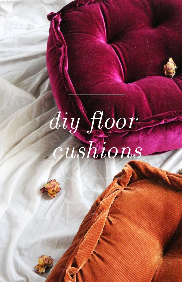 DIY: Cosy Reading-Nook Floor Cushions (UO Inspired)