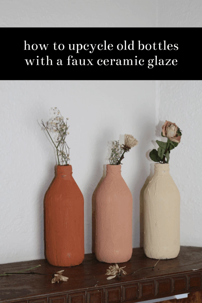 DIY: How To Create Faux Ceramic Vases Using Baking Soda & Acrylic Paint