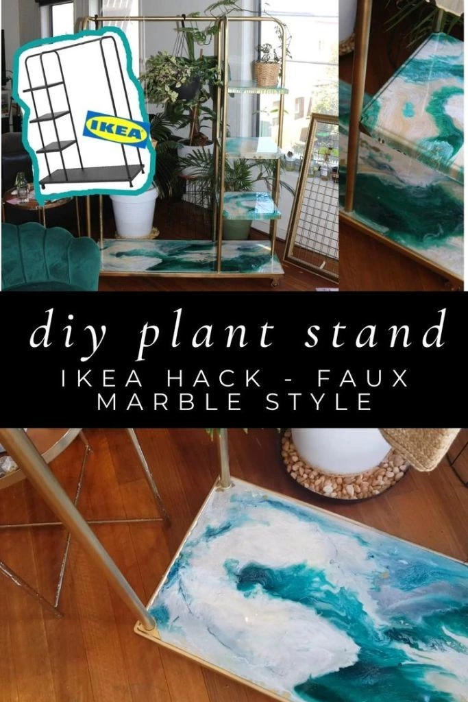 Ultimate DIY Plant Stand + 16 Plant Stand Ideas (IKEA Plant Stand Hack)