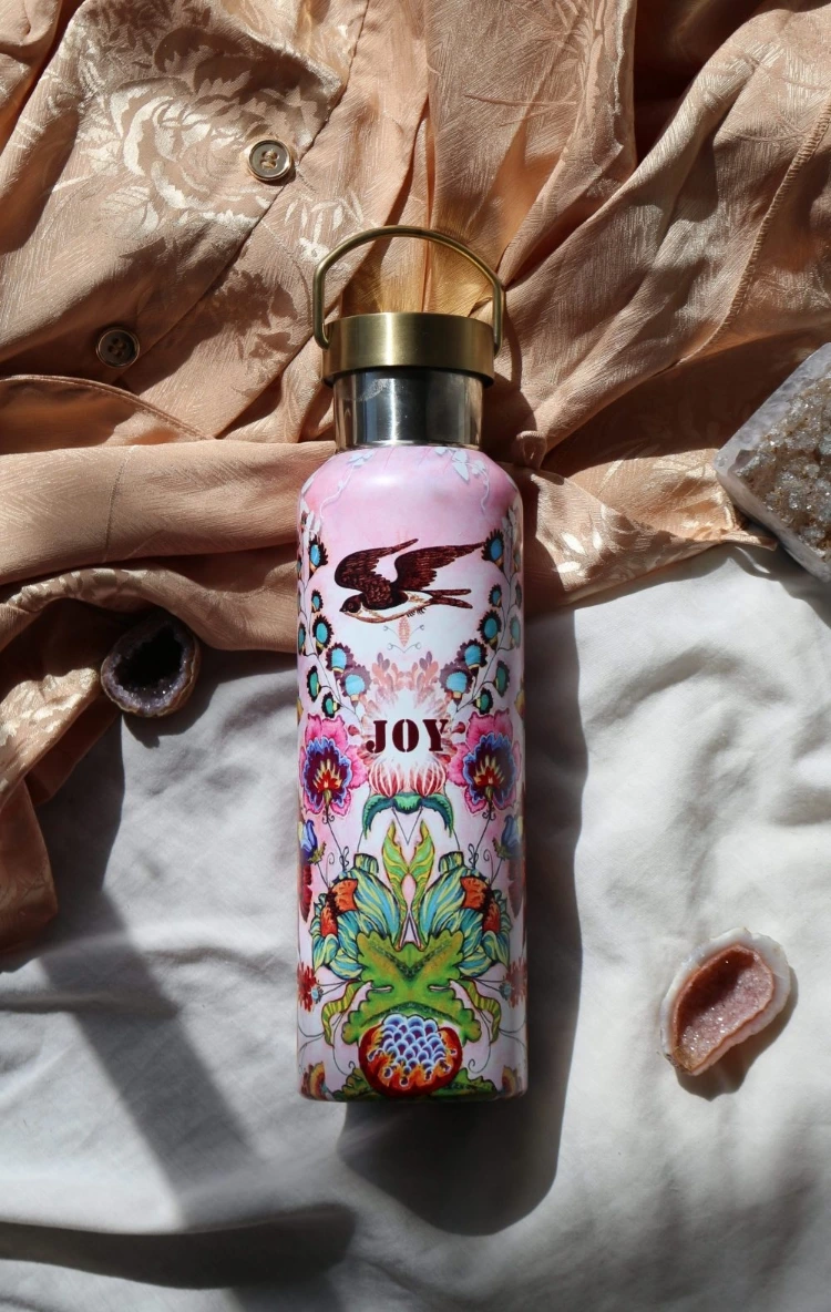 Papaya Art Water Bottle