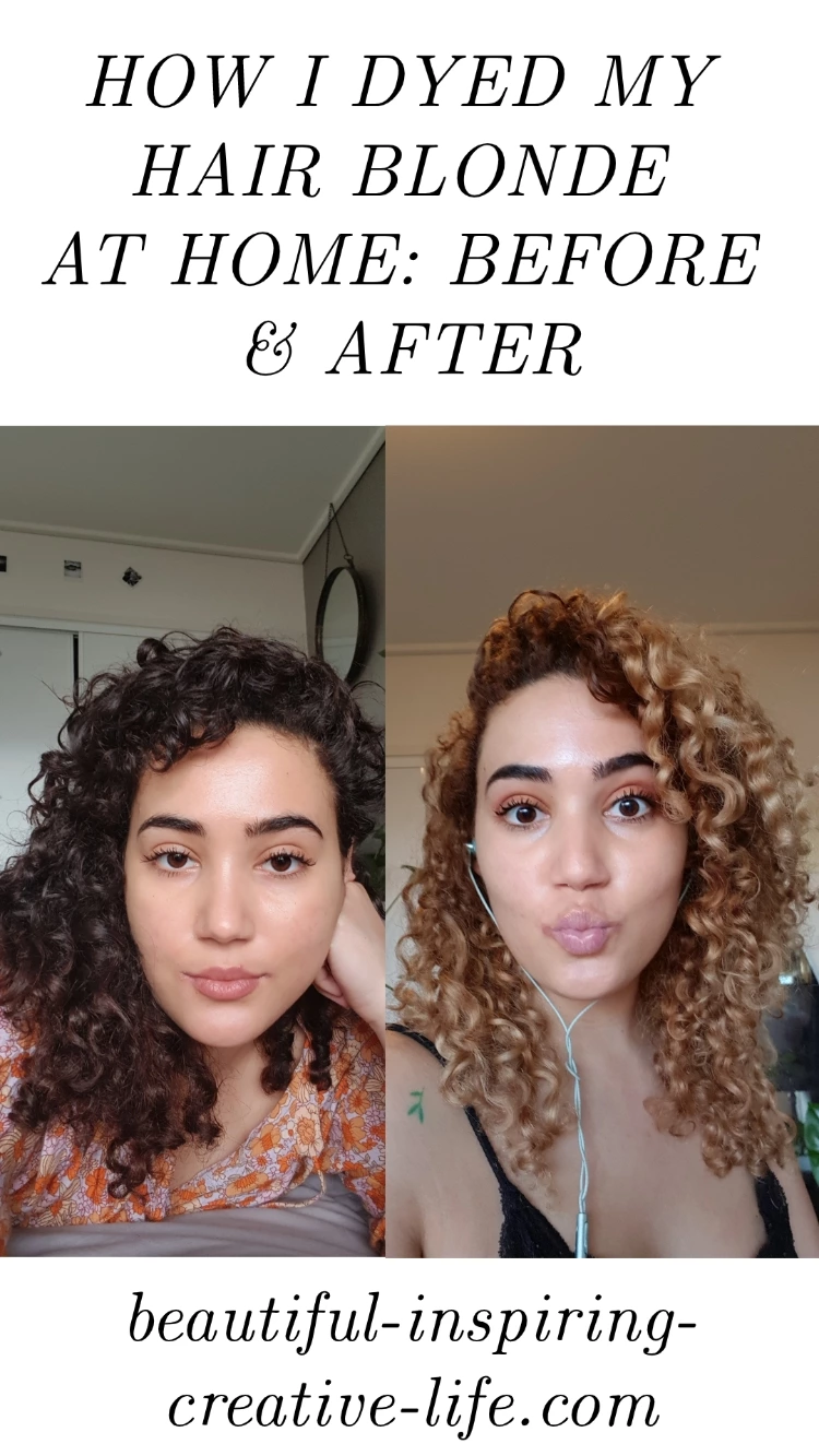 Before And After Photos: DIY Blonde Hair