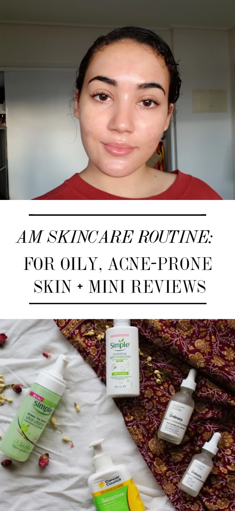 My AM Skin Routine & Products For Acne-Prone Oily Skin