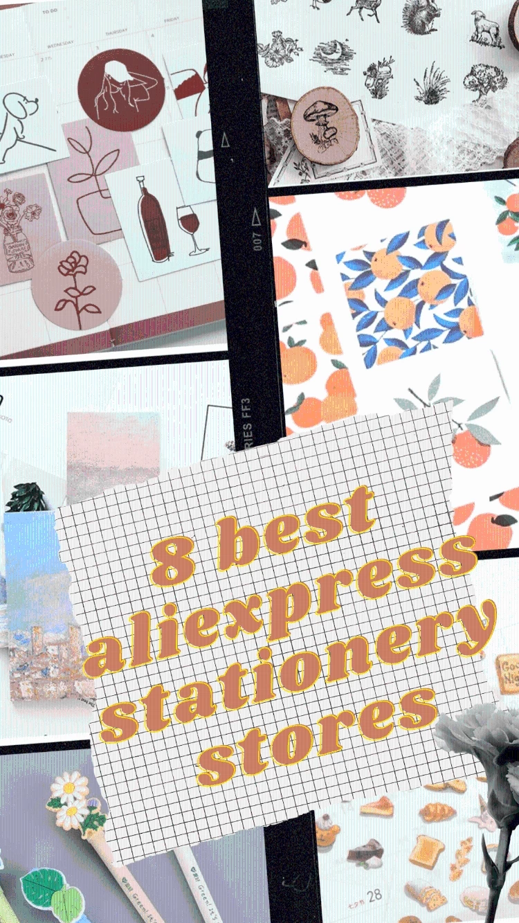 8 BEST Aliexpress Stationery Stores For Cute Finds!