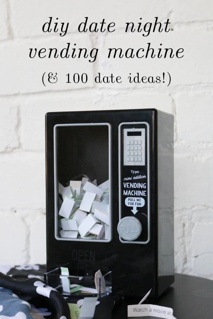 Ultimate DIY Date Night Jar: It's A Vending Machine (& 100 Date Ideas)