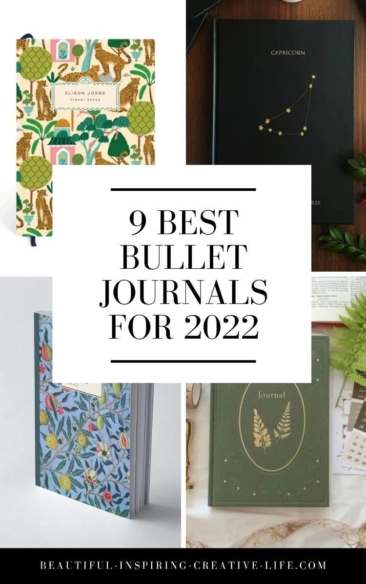 10 Beautiful 2022 Bullet Journals To Plan A Kick-Ass Year