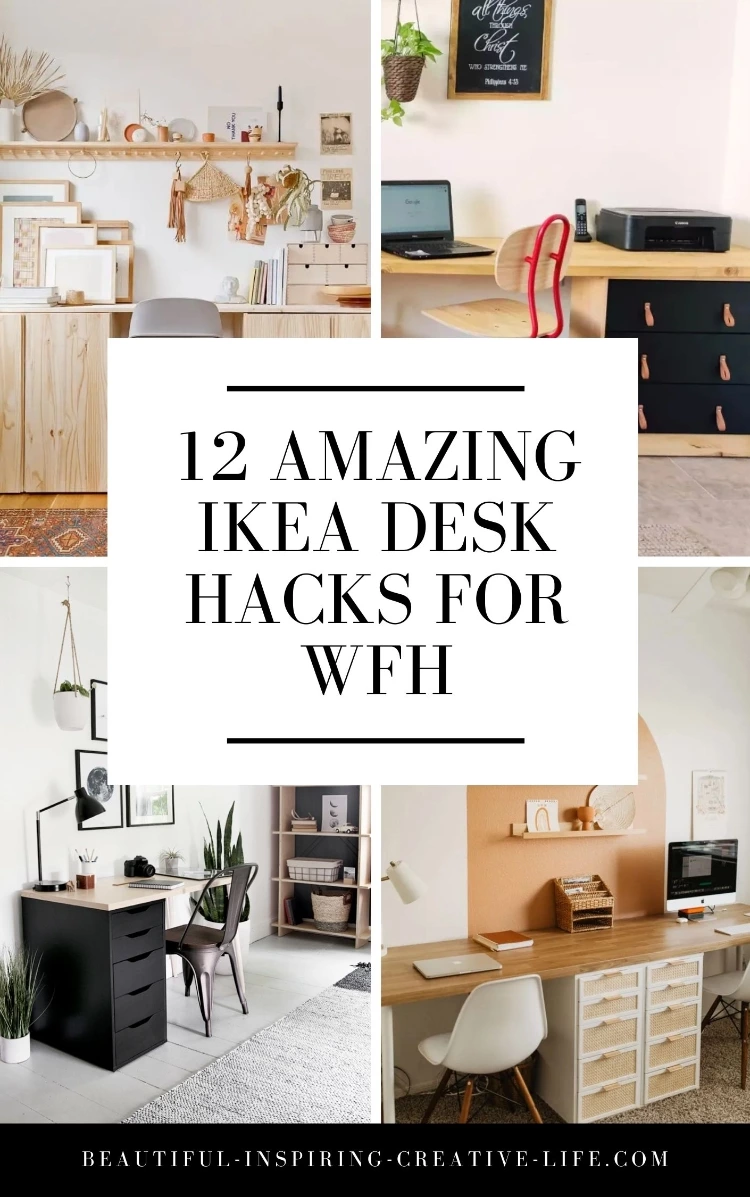12 Stunning IKEA Desk Hacks To Rock Working From Home!