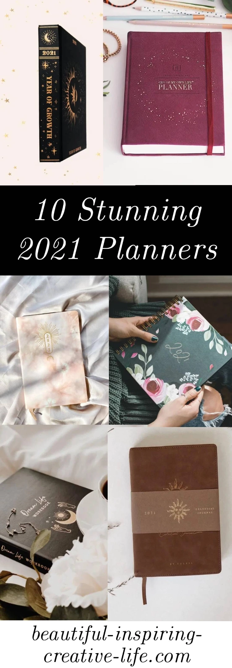 10 Stunning 2021 Planners To Get Your Sh*t Together! (From Small Businesses)