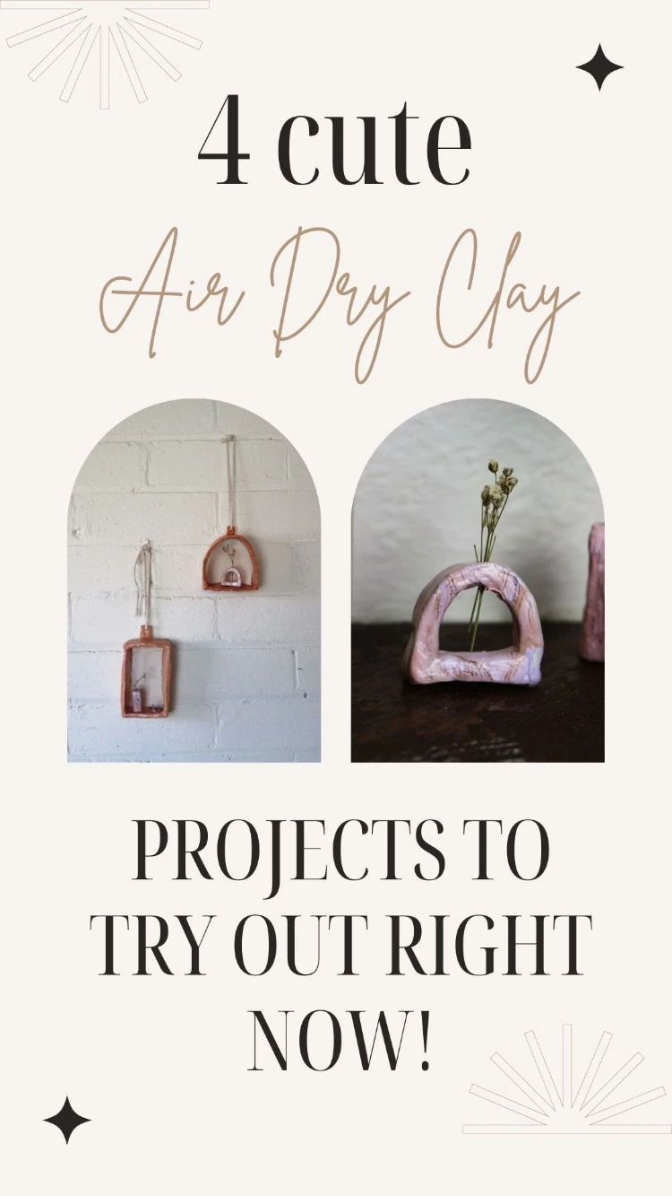 DIY: 4 Fabulous Things To Make With Air Dry Clay