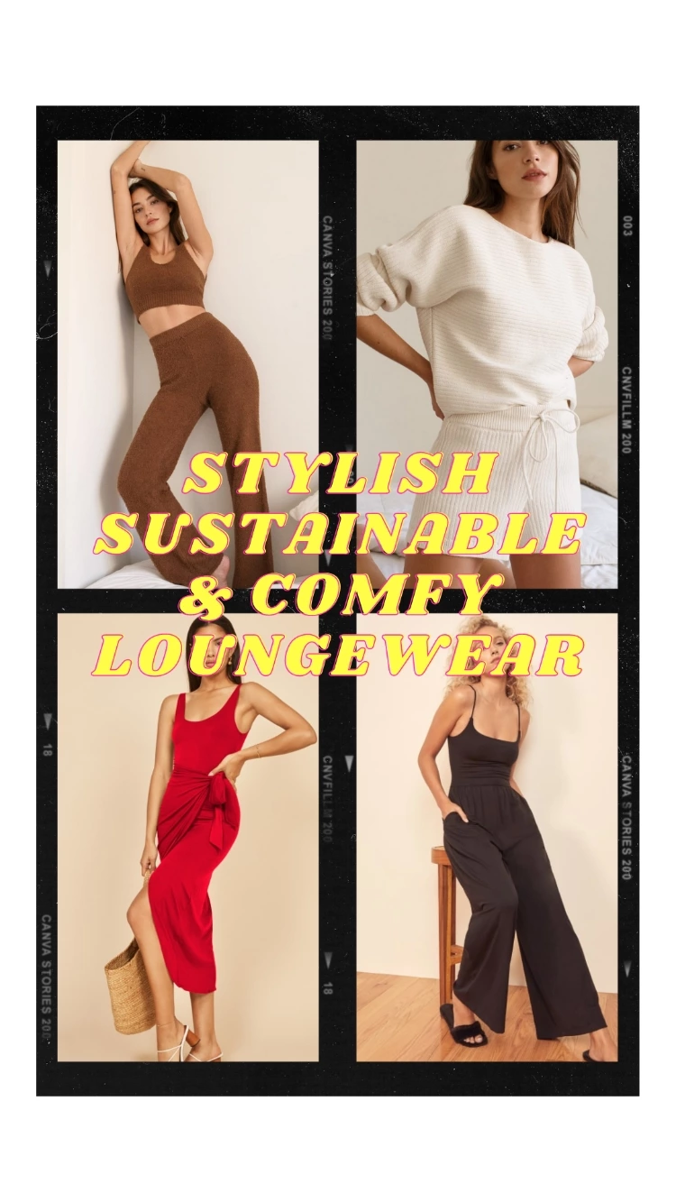 12 Stylish & Sustainable Loungewear Sets You Need! (OOTD)