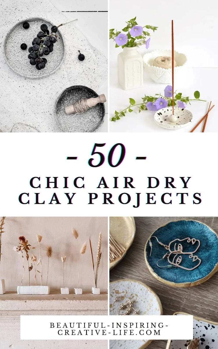 DIY: 50 Chic Air Dry Clay Ideas