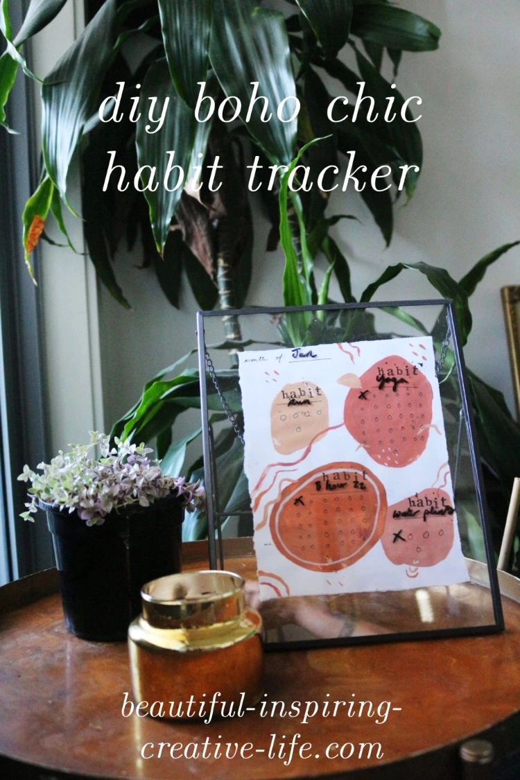DIY Boho Habit Tracker For New Year! (IKEA To Urban Outfitters Flip!)