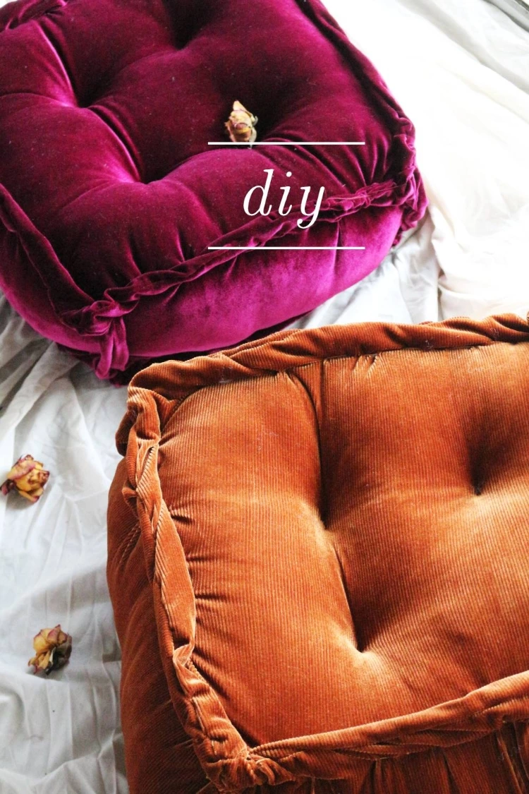 DIY: Cosy Reading-Nook Floor Cushions (UO Inspired)