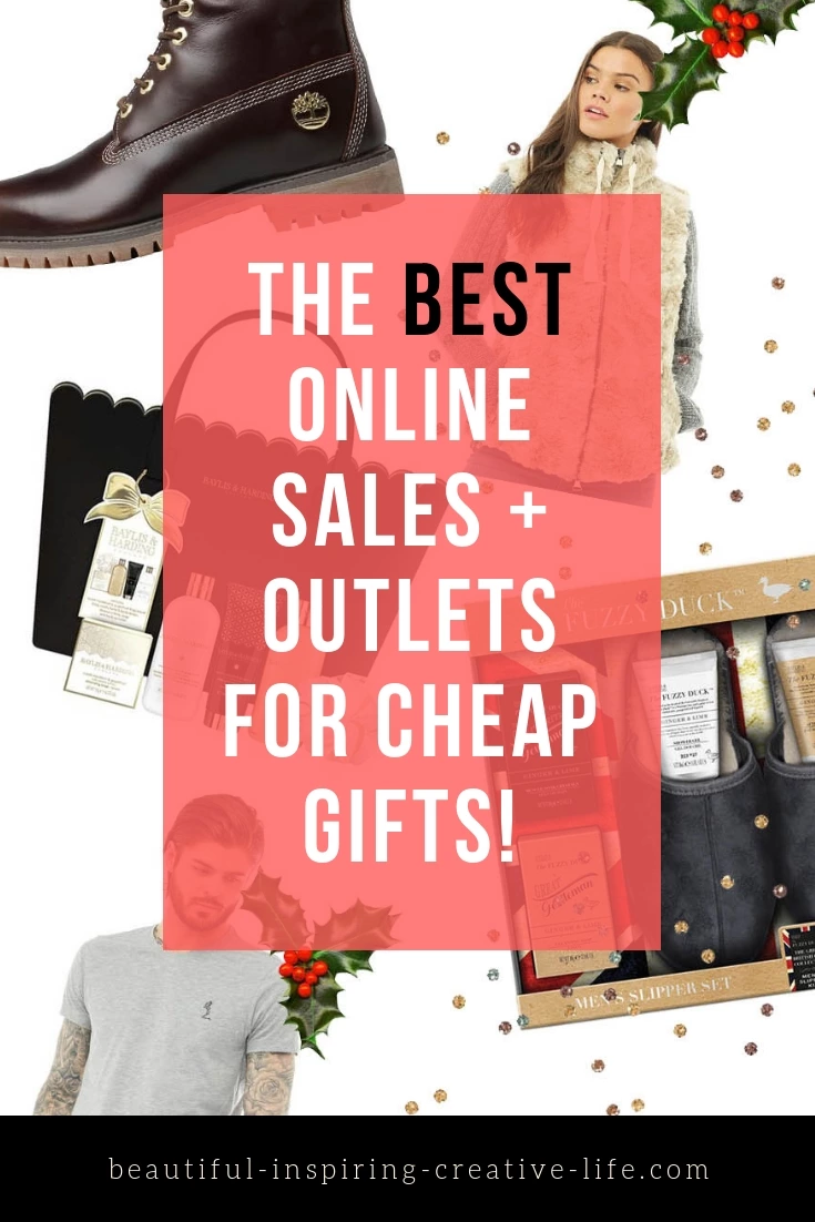 Best Online Sale Sections & Outlets For Cheap Gifts!