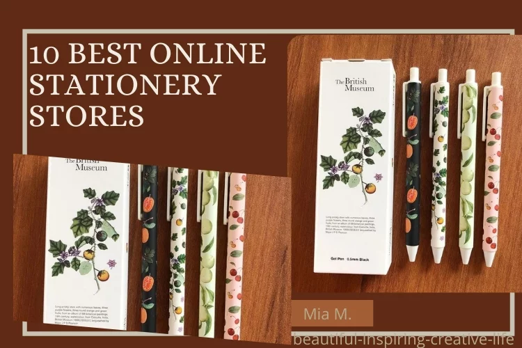 10 Best Online Stationery Stores (For Cheap & Cute Stationery)