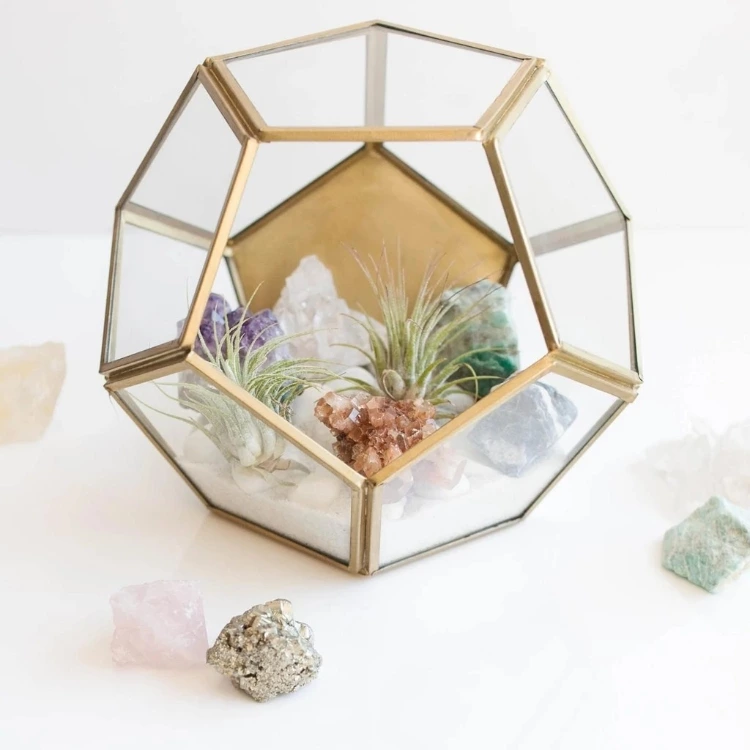 DIY Crystal Terrarium