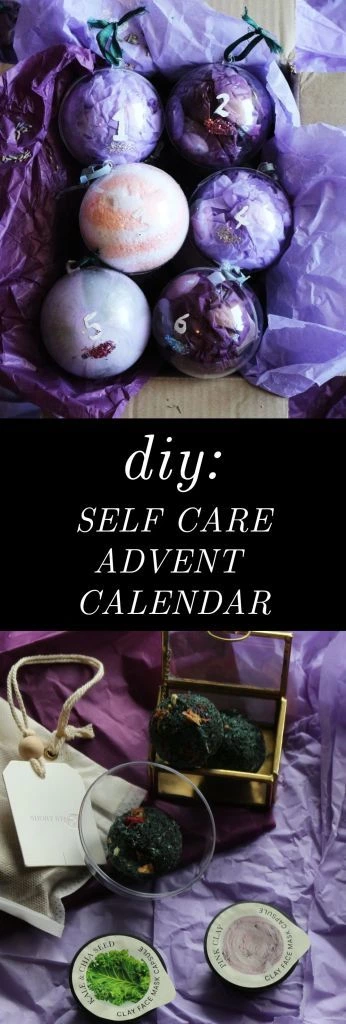 DIY Self Care Advent Calendar